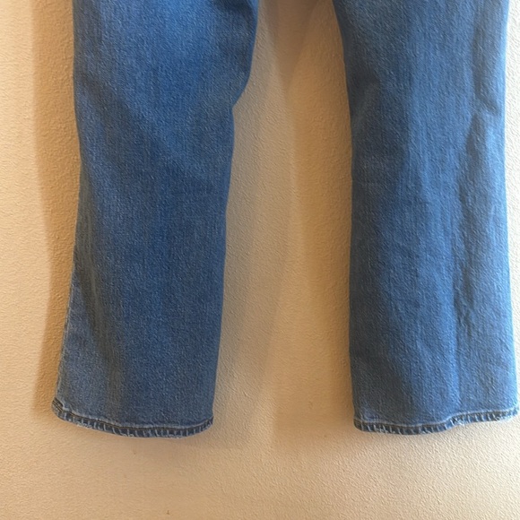 J.Crew Mid Rise Size 28 Flare Crop Distressed Jeans - Picture 8 of 15